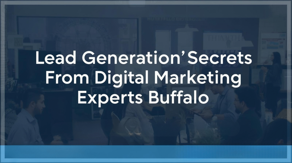 Lead Generation Secrets From Digital Marketing Experts Buffalo