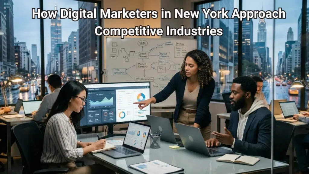 How Digital Marketers in New York Approach Competitive Industries