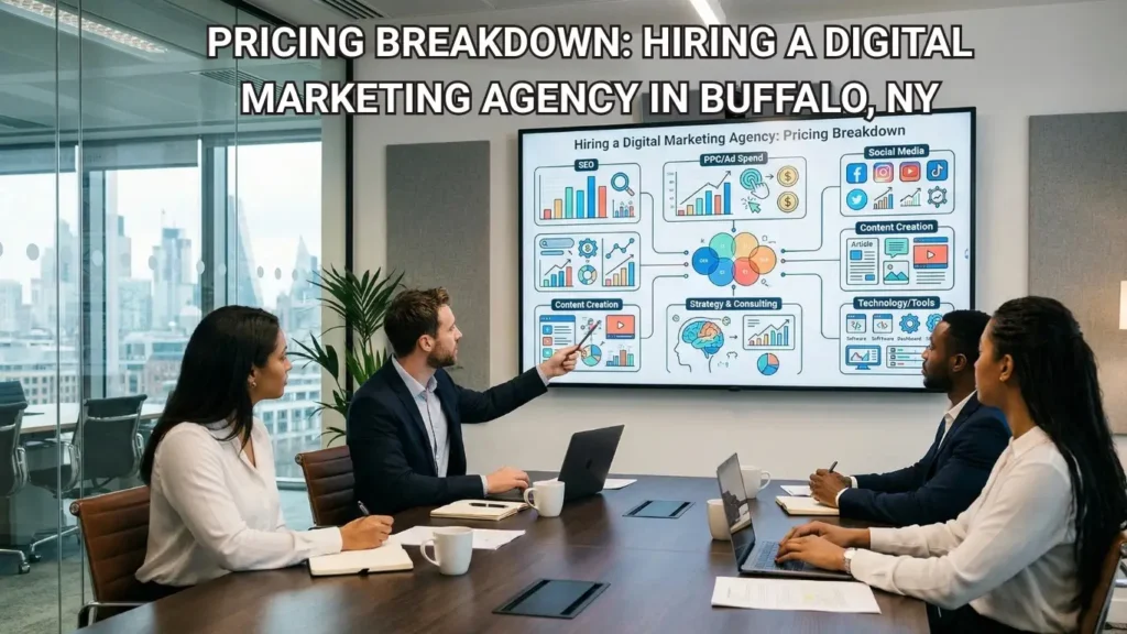 Pricing Break down Hiring a Digital marketing agency in Buffalo NY