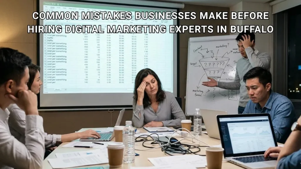 Common Mistakes Businesses Make Before Hiring Digital Marketing Experts in Buffalo