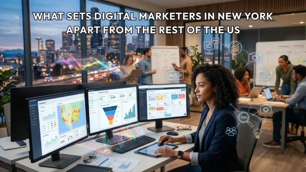 What Sets Digital Marketers in New York Apart From the Rest of the US