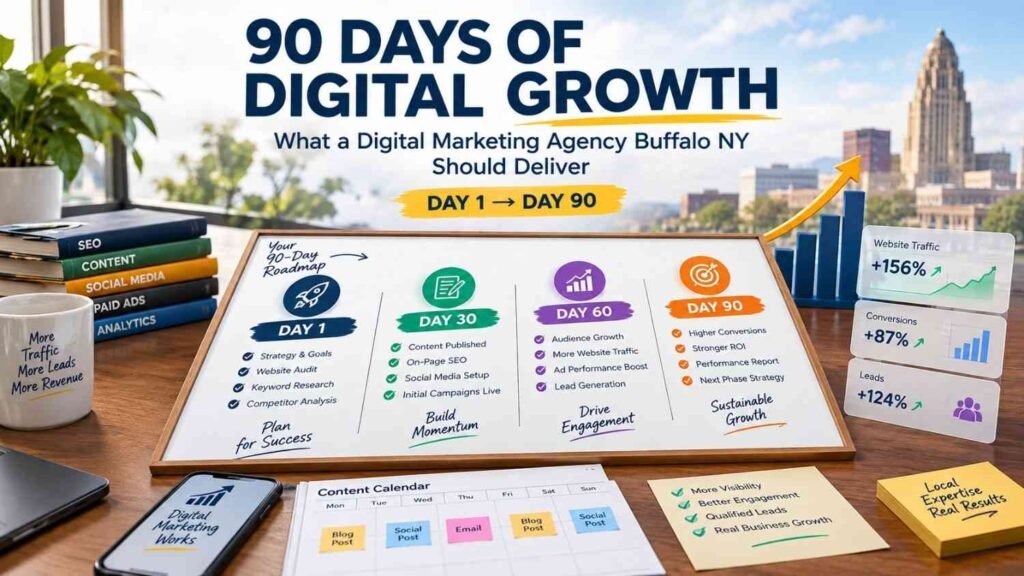 Digital Marketing Agency Buffalo NY Deliver in the First 90 Days