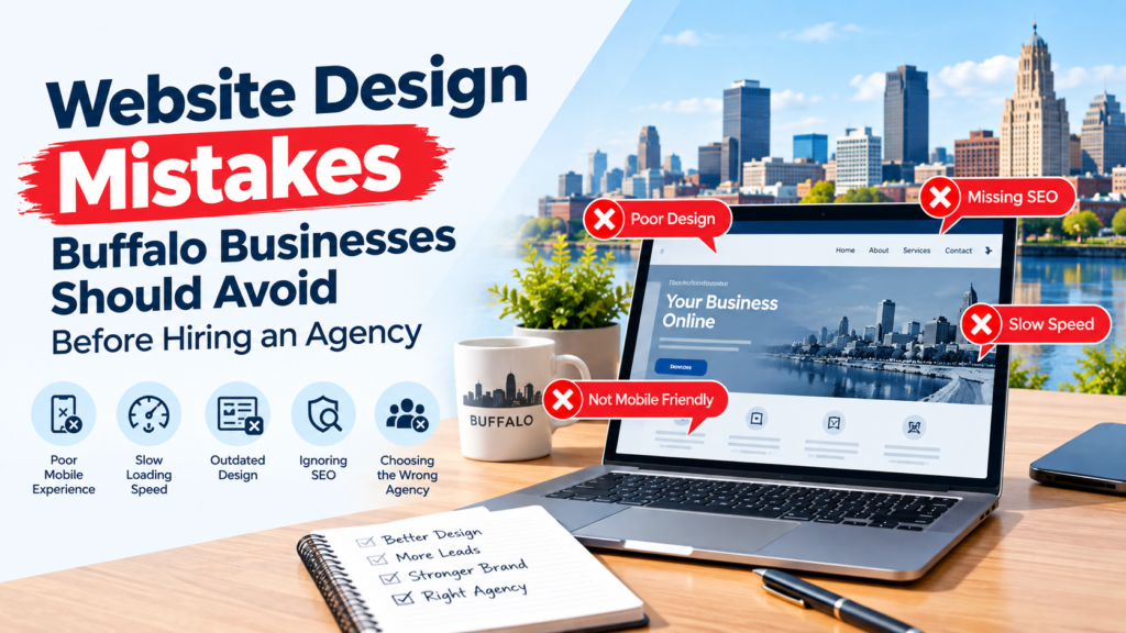 Website Design Mistakes Buffalo Businesses Should Avoid Before Hiring an Agency