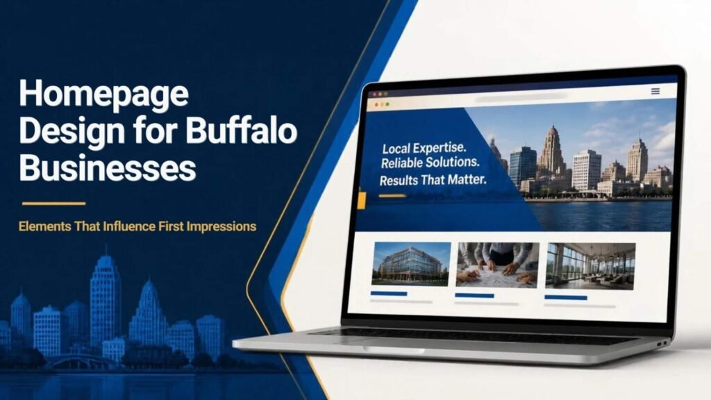 Homepage Design for Buffalo Businesses: Elements That Influence First Impressions
