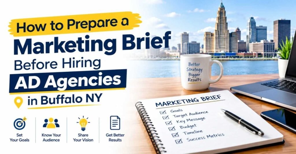 How to Prepare a Marketing Brief Before Hiring AD Agencies in Buffalo NY